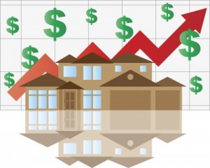 home prices up